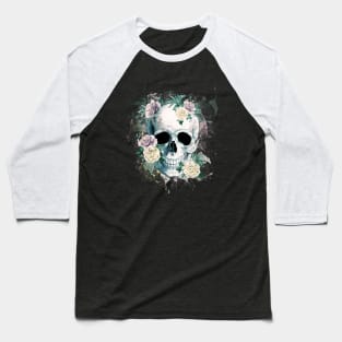 skull, cool skull, skull mask face Baseball T-Shirt